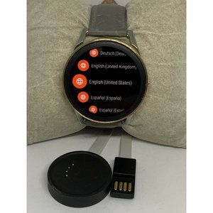 Fossil Gen 3 FTW7001 Brown Leather Digital Dial Genuine Smart Watch ZA417